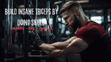 build insane triceps by doing skull crushers - laz - tymoff